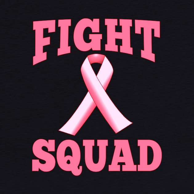 Fight Squad Breast Cancer Support by Scarebaby